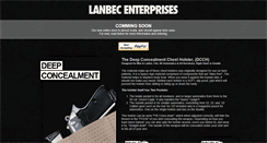 Desktop Screenshot of lanbec.com