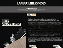 Tablet Screenshot of lanbec.com